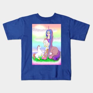 Centaur and unicorns Kids T-Shirt